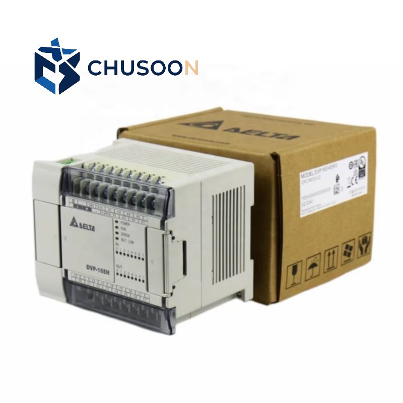 Brand New Delta DVP16EH00T3/R3 DVP-EH Series PLC CPU Module 16-Point 8DI 8DO DC 24V High-Speed PLC Controller