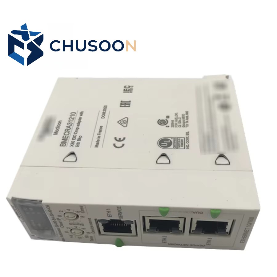 New Original BMECRA31210 Modicon M580 Series EIO Adapter Module Ethernet Backplane for Schneider PLC Expansion Module