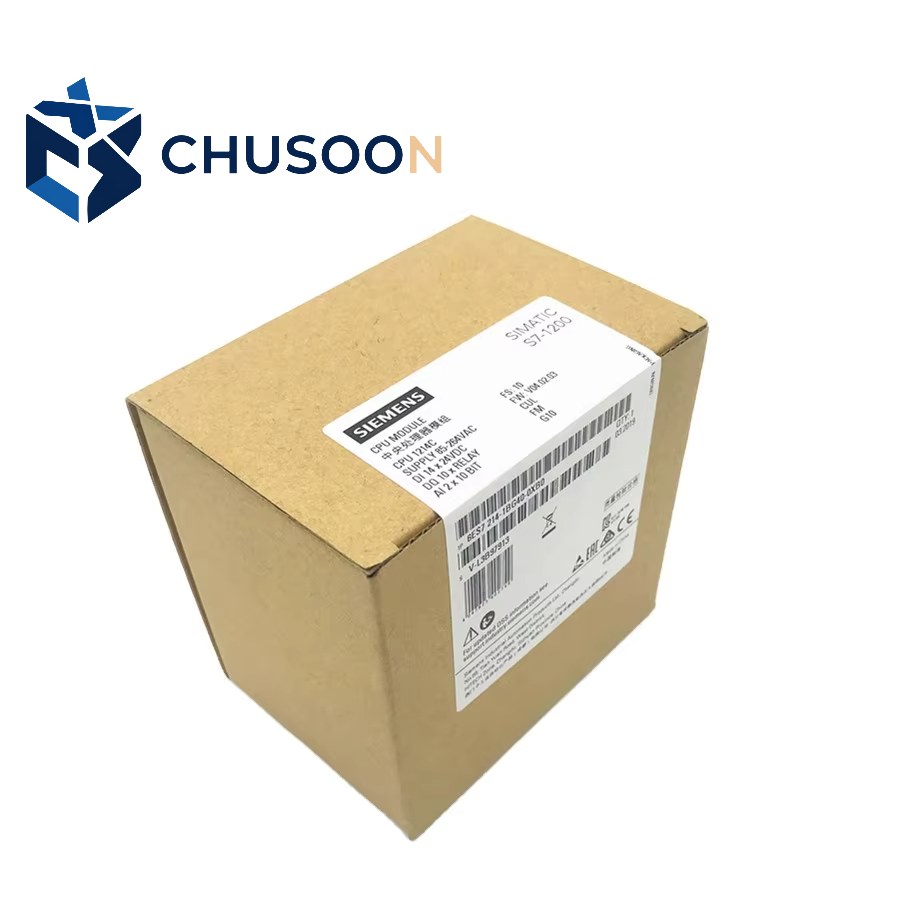 Brand New 6ES7214-1BG40-0XB0 S7-1200 CPU 1214C DC/DC/Relay 14 Inputs 10 Relay Outputs for SIEM... Industrial PLC CPU Module