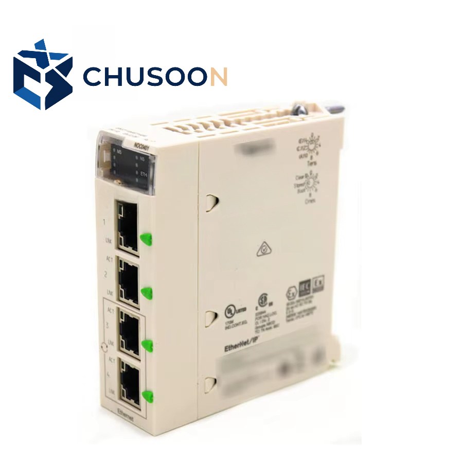 Brand New BMXNOC0401 Modicon M340 Series PLC Ethernet Communication Module 4 Port for Schneider PLC Expansion Module