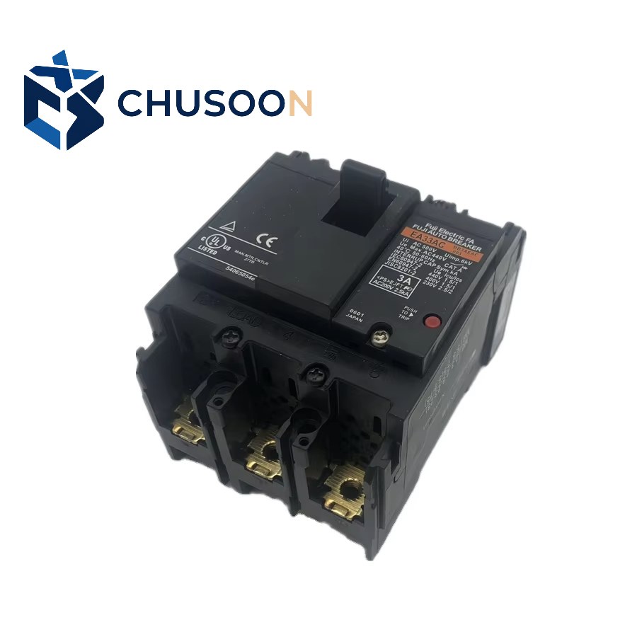 New Original EA33AC Fuji EA Series Molded Case Circuit Breaker 3 Pole for Fuji Industrial Molded Case Circuit Breaker