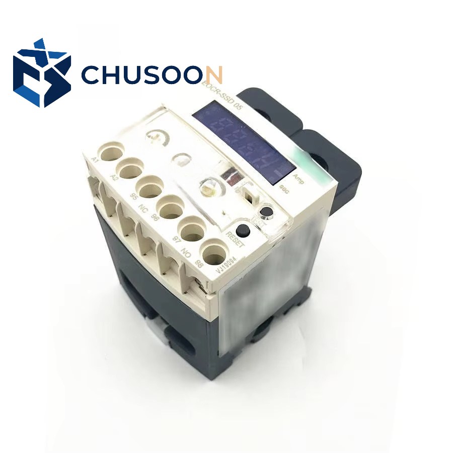 Original EOCRSSD-05S EOCR SSD Series Electronic Overcurrent Relay 0.5-6A 220V AC for Schneider Industrial Overload Relay