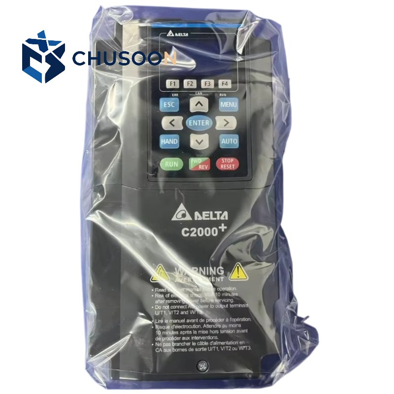 New Original Delta VFD015C43A-21 C2000 Plus Series AC Drive 1.5kW 2HP 460V 3-Phase 4A Compact Industrial Inverter