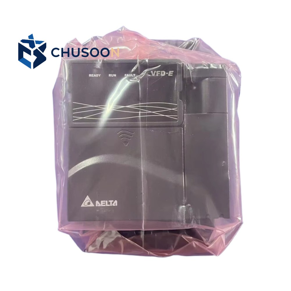 Original Delta VFD022E43A VFD-E Series AC Drive 2.2kW 3HP 460V 3-Phase Vector Control Built-in PLC Industrial Inverter