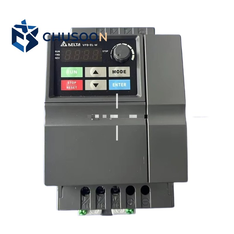 Original Delta VFD022EL21W VFD-EL-W Series AC Drive 2.2kW 3HP 230V 1-Phase to 3-Phase 11A Compact Industrial Inverter