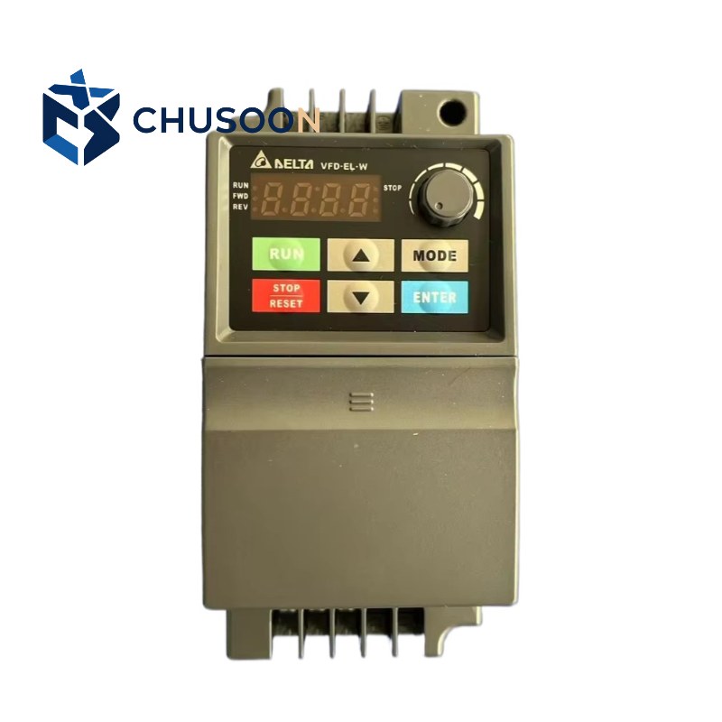Original Delta VFD007EL21W VFD-EL-W Series AC Drive 0.75kW 1HP 230V 1-Phase to 3-Phase 4.2A Industrial Inverter