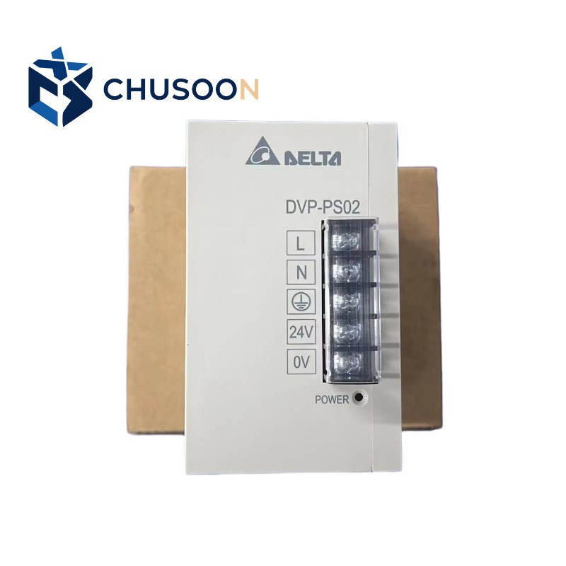 Brand New Delta DVPPS02 DVP-PS02 PLC Power Supply Module 24VDC 2A 100-240VAC Compact Industrial Power Module