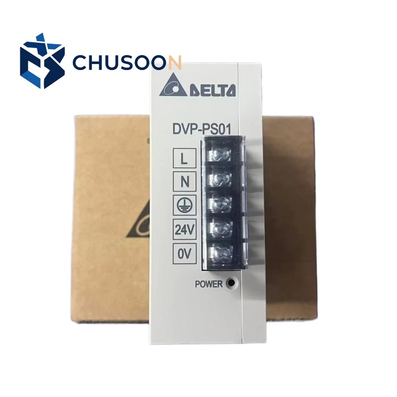 Brand New Delta DVPPS01 DVP-PS01 PLC Power Supply Module 24VDC 1A 100-240VAC Compact Industrial Power Module