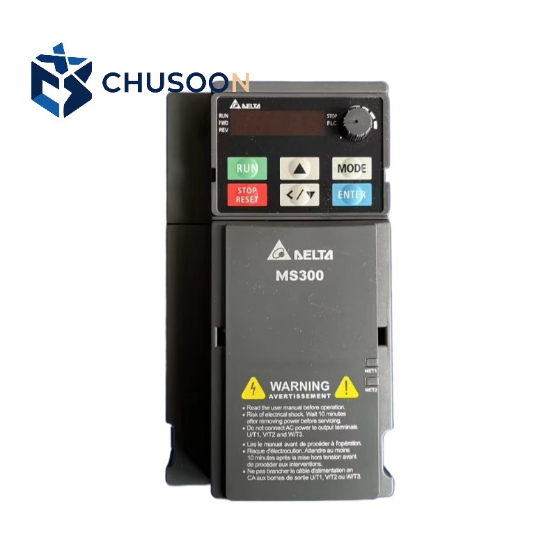 Brand New Delta VFD4A8MS11ANSAA MS300 Series AC Drive 0.75kW 1HP 115V 1-Phase 4.8A Vector Control Compact Industrial Inverter