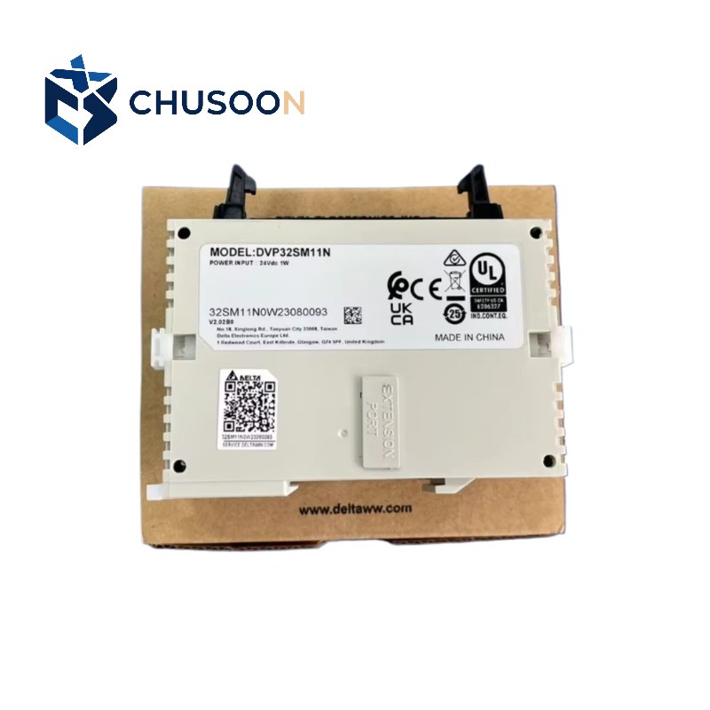 Original Delta DVPEN01-SL DVP-S Series Ethernet Communication Module 1-Port RJ45 10/100Mbps Industrial Communication Module