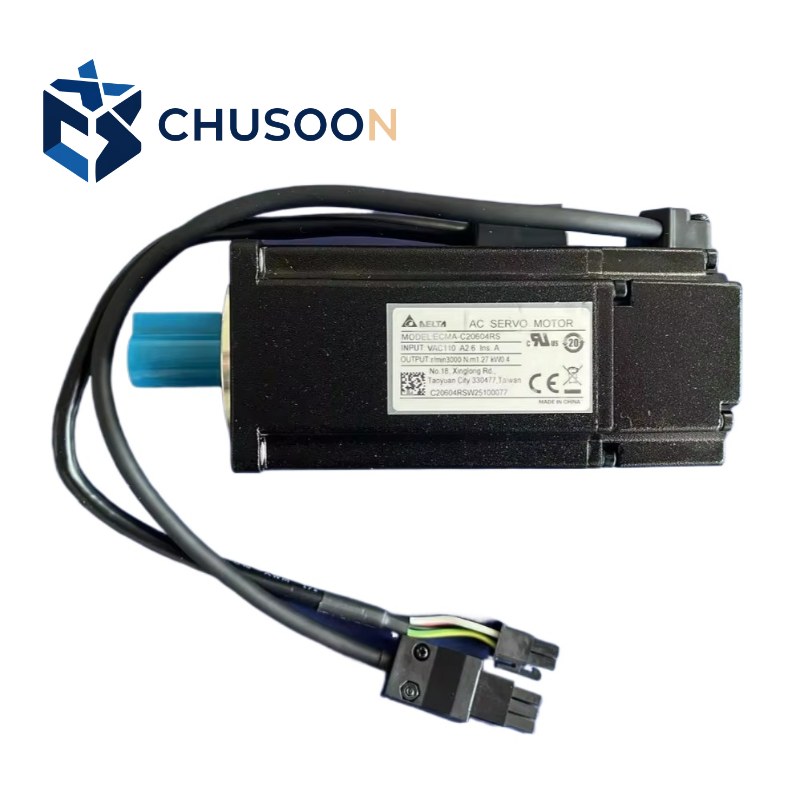 New Original Delta ECMA-C20604RS ECMA-B2 Series AC Servo Motor 400W 0.4kW 3000RPM 220VAC 1/3-Phase High-Precision Motion Control