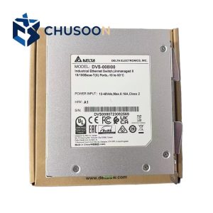 Original Delta DVS-008I00 DVS Series Unmanaged Ethernet Switch 8-Port 10/100Mbps RJ45 IP40 DIN Rail Industrial Ethernet Switch