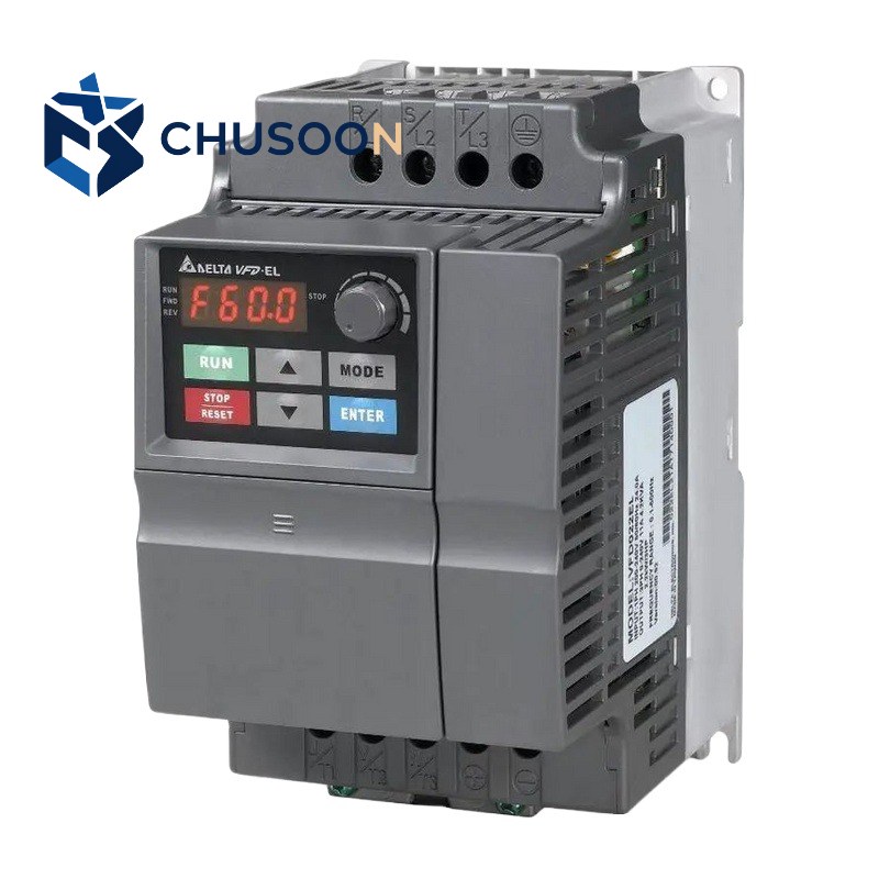 New Original Delta VFD022EL21A VFD-EL Series AC Drive 2.2kW 3HP 230V 1-Phase to 3-Phase 11A V/F Control Industrial Inverter