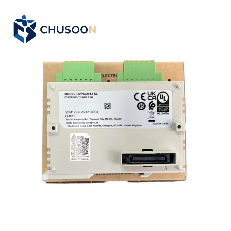 Original Delta DVPSCM12-SL DVP-S Series Serial Communication Module 2-Port RS-485 RS-422 MODBUS Industrial Communication Module