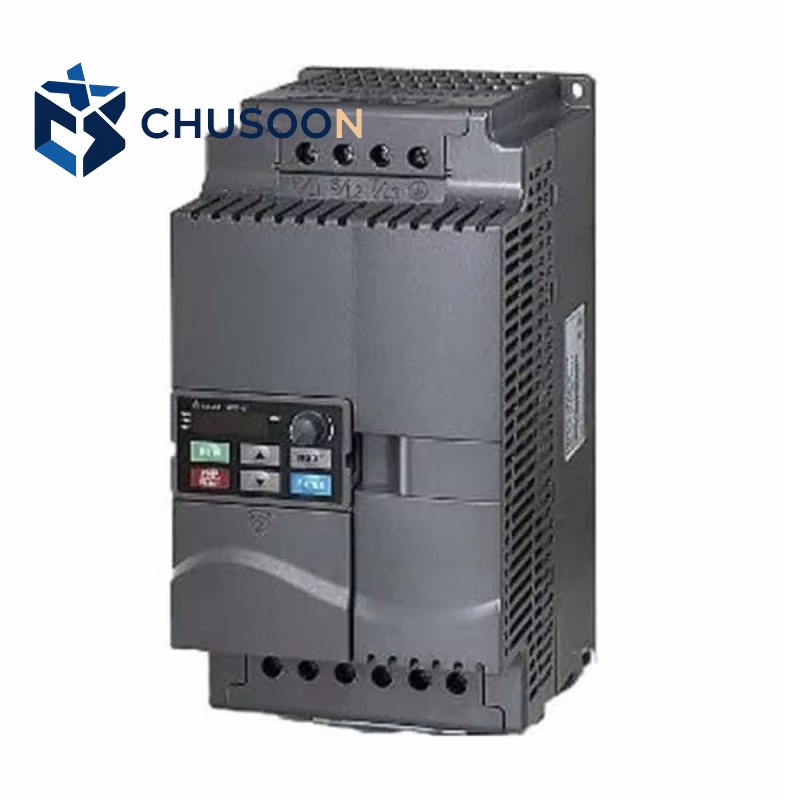 Original Delta VFD055E23A VFD-E Series AC Drive 5.5kW 7.5HP 230V 3-Phase 25A Built-in PLC Compact Industrial Inverter