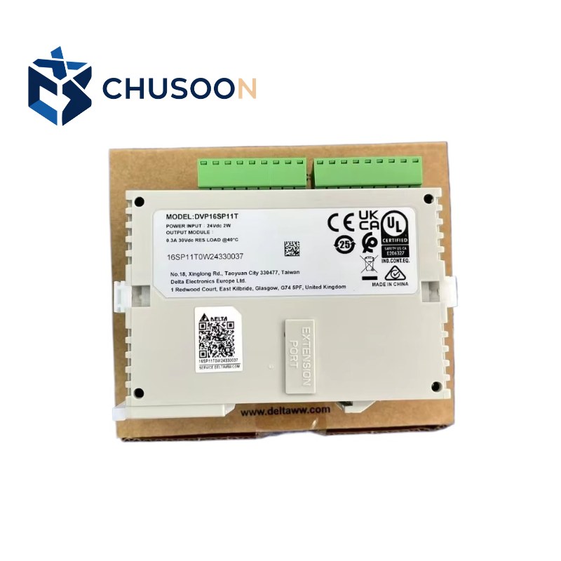 New Original Delta DVP16SP11T DVP-S Series Digital I/O Module 8DI 8DO Transistor 24VDC Industrial Digital I/O Module